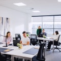 How much office space is required per person uk?