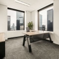 What is the standard office space per person?